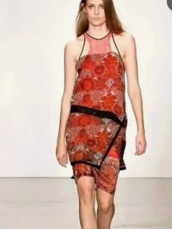 Helmut Lang Dresses & Skirts - Helmut Lang Unique Asymmetric Design Layered Dress